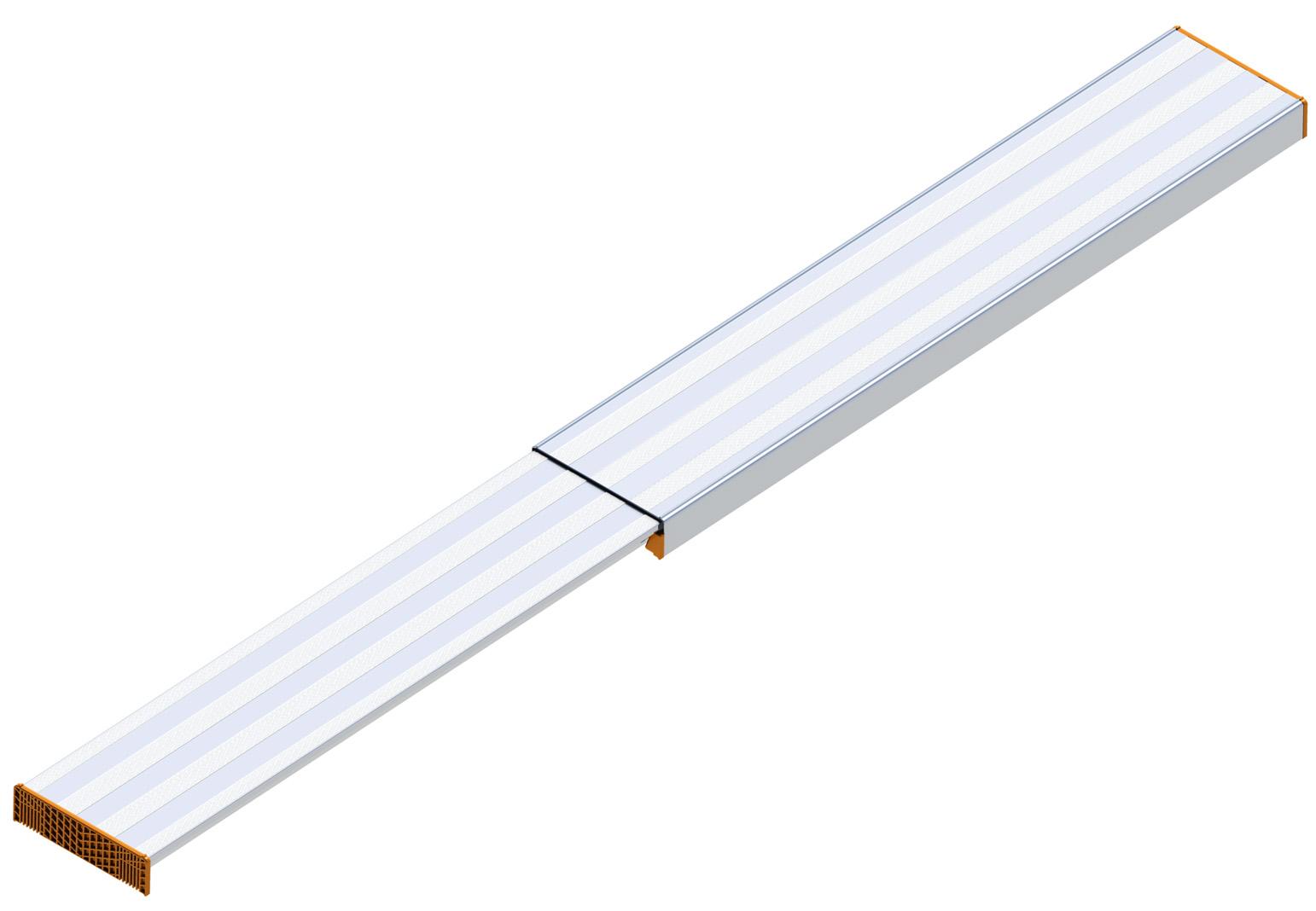 Layher Arbeitsbohle Aluminium ausziehbar von 1,64-2,9m - 1351290