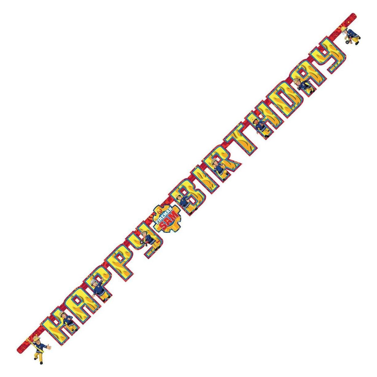 Amscan Feuerwehrmann Sam-Letter Pendel (1 Stk.) (9902180)