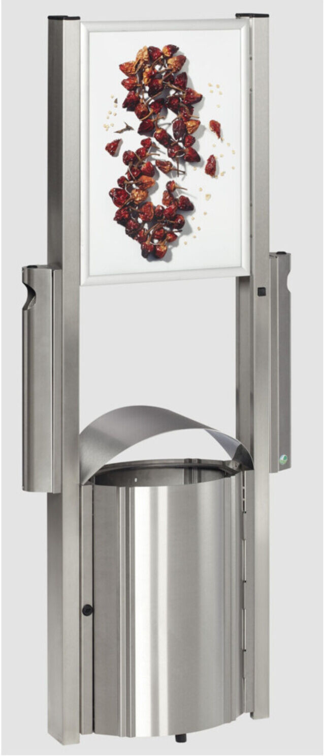 VAR Standgerät AG 78 mit Werbeflächen 50 l/Ascher 3,5 l (28113)