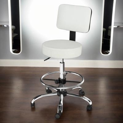 Adjustable Rolling Garage Stool, Office Stool For Work Shop, Mechanic Work Seat For Garage, Comfortable Rolling Seat Adjustable Rolling Garage Stool, Office Stool For Work Shop, Mechanic Work Seat For Garage, Comfortable Rolling Seat