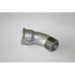 ELMAG Knie 45° verz. IG 3/4' x AG 3/4' - 21431