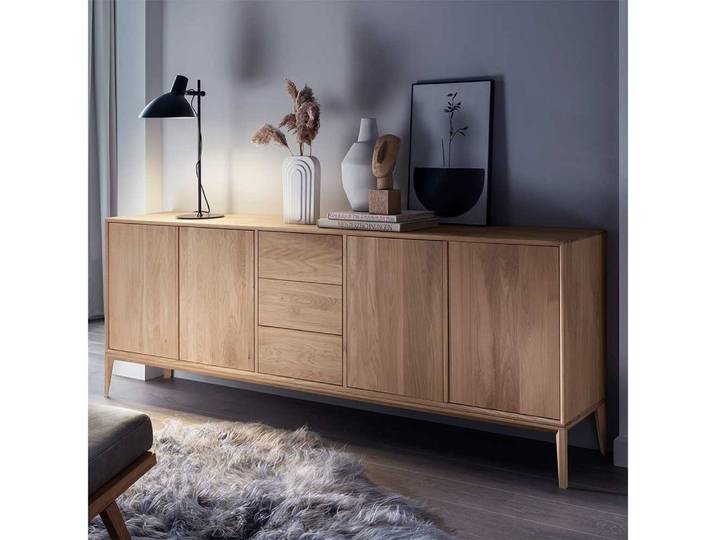 Pharao24 Sideboard Kalinca, aus Massivholz