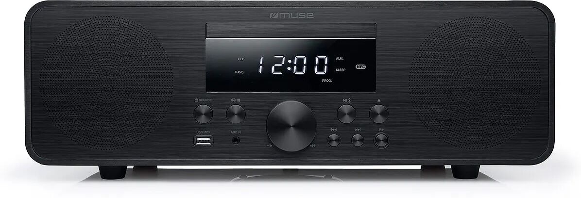 Muse M-880 Fbc Black / Microcadena 80W Con Reproductor De Cd, Fm Radio Y Usb
