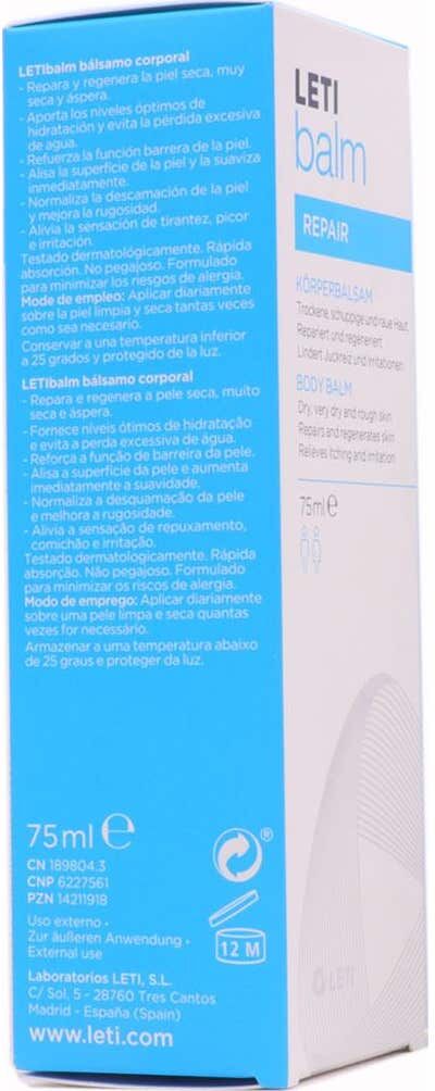 Letibalm Repair Bálsamo Corporal 2x75 ml