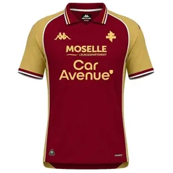 Kappa, Herren, Fussballtrikot, Heimtrikot FC Metz 2026/27 (L), Gold, Rot, Mehrfarbig, Weiss, Gelb