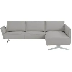 KOINOR Ecksofa  Vineto ¦ silber ¦ Maße (cm): B: 272 H: 83 T: 207.0