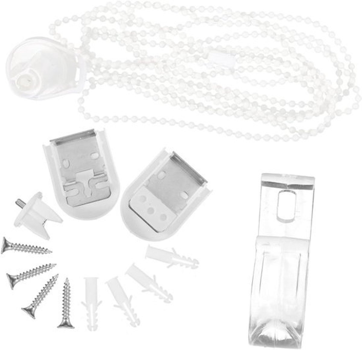 MAGICLULU Reparatieset voor rolgordijnen met clutchbeugel en rollerblindfittingen