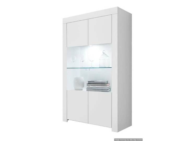 Buffet-Vitrine CAPRI blanc