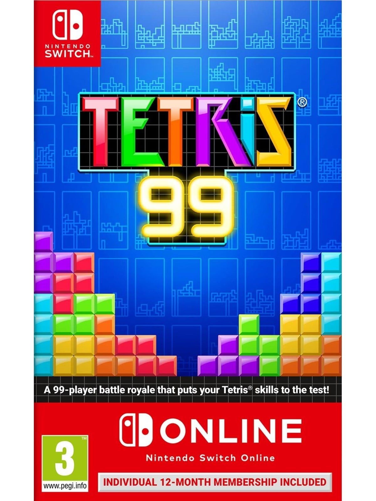 Tetris 99 - Nintendo Switch - Puzzle - PEGI 3