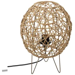 Atmosphera Tischlampe 26 cm in Beige