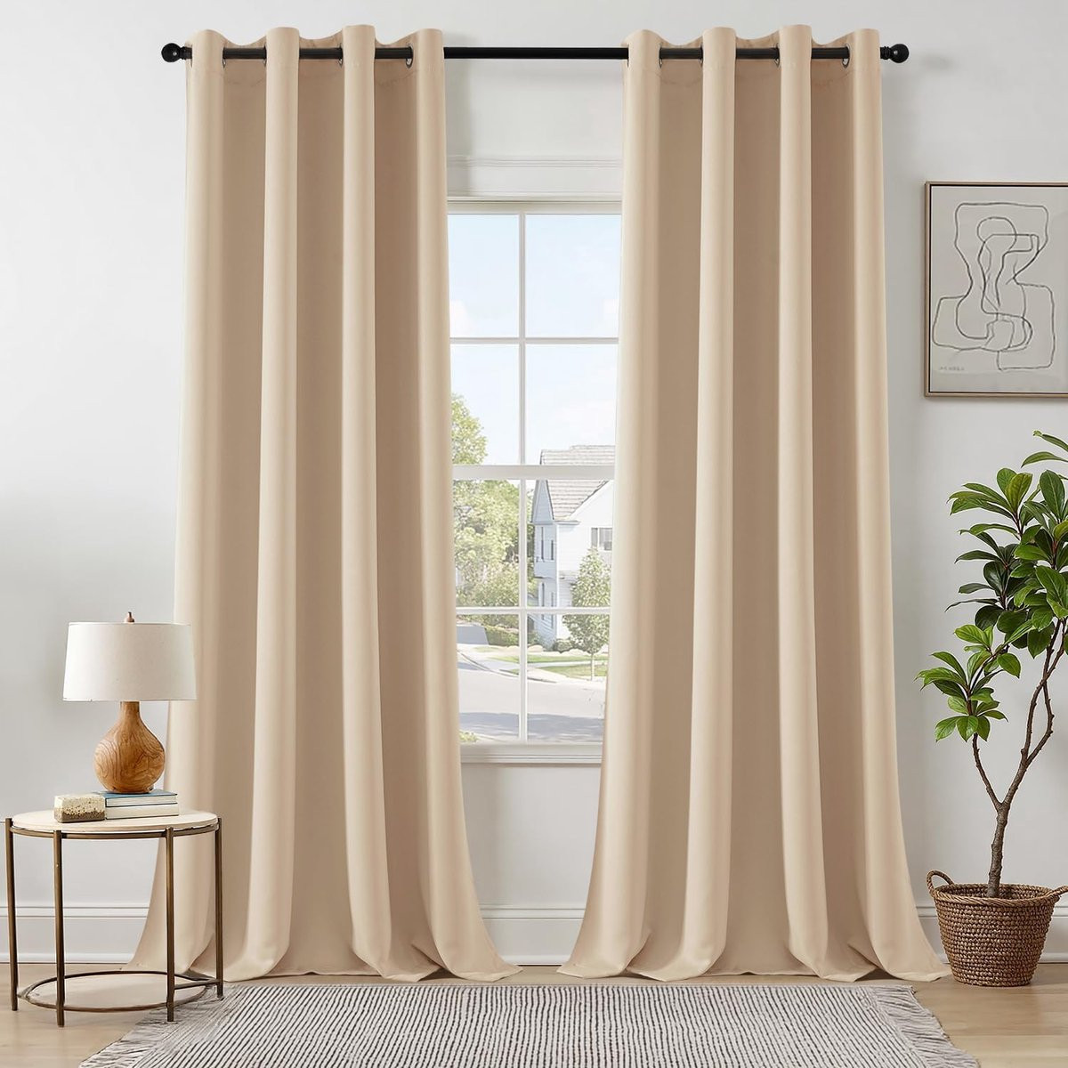 Dailygoods Verduisteringsgordijnen Set van 2 Blackout