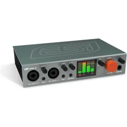 ESI Audiotechnik Amber i2 (USB), Audio Interface, Orange, Grün, Grau