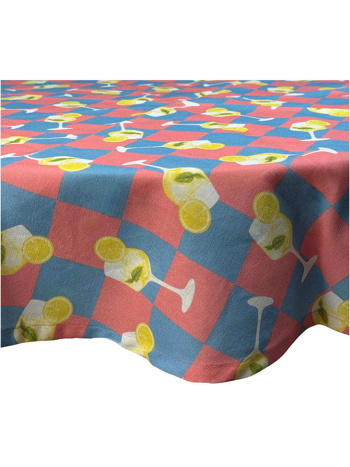 Kersten Tischdecke ''Limoncello Spritz'' in Bunt - Ø 90 cm - onesize