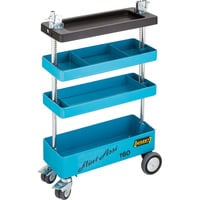 Werkstattwagen Assistent (160ST), Werkzeugwagen blau/schwarz, absenkbar