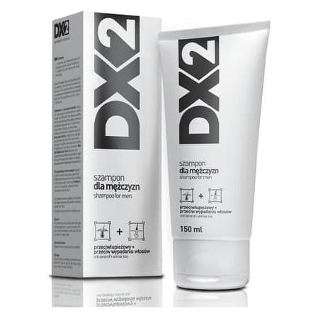 DX2 Shampoo For Men Shampoo For Men Anti-Dandred And Against Hair Loss (Flüssiges Shampoo, 150 ml) (5906071004297)