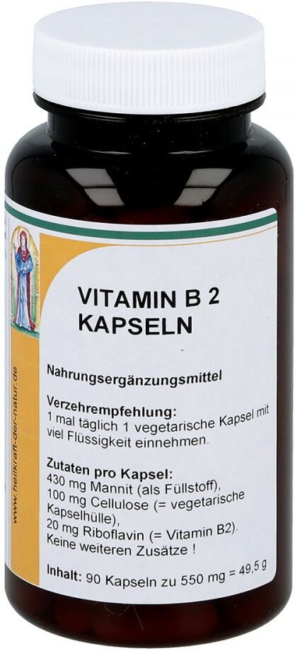 Vitamin B2 20 mg Riboflavin Kapseln