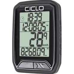 BIKE PROTOS113BK - Fahrrad-Computer mit 13 Funktionen, schwarz