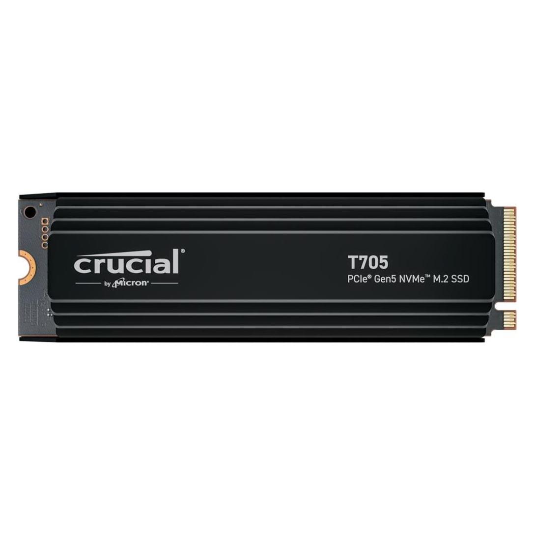 Crucial T705 mit Kühlkörper (4000 GB, M.2 2280) (CT4000T705SSD5)