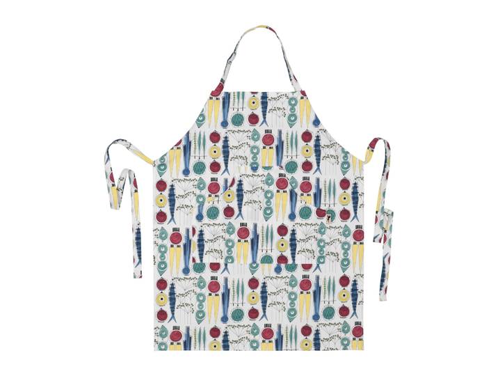 Almedahls Tablier Picknick petit motif Multicolore