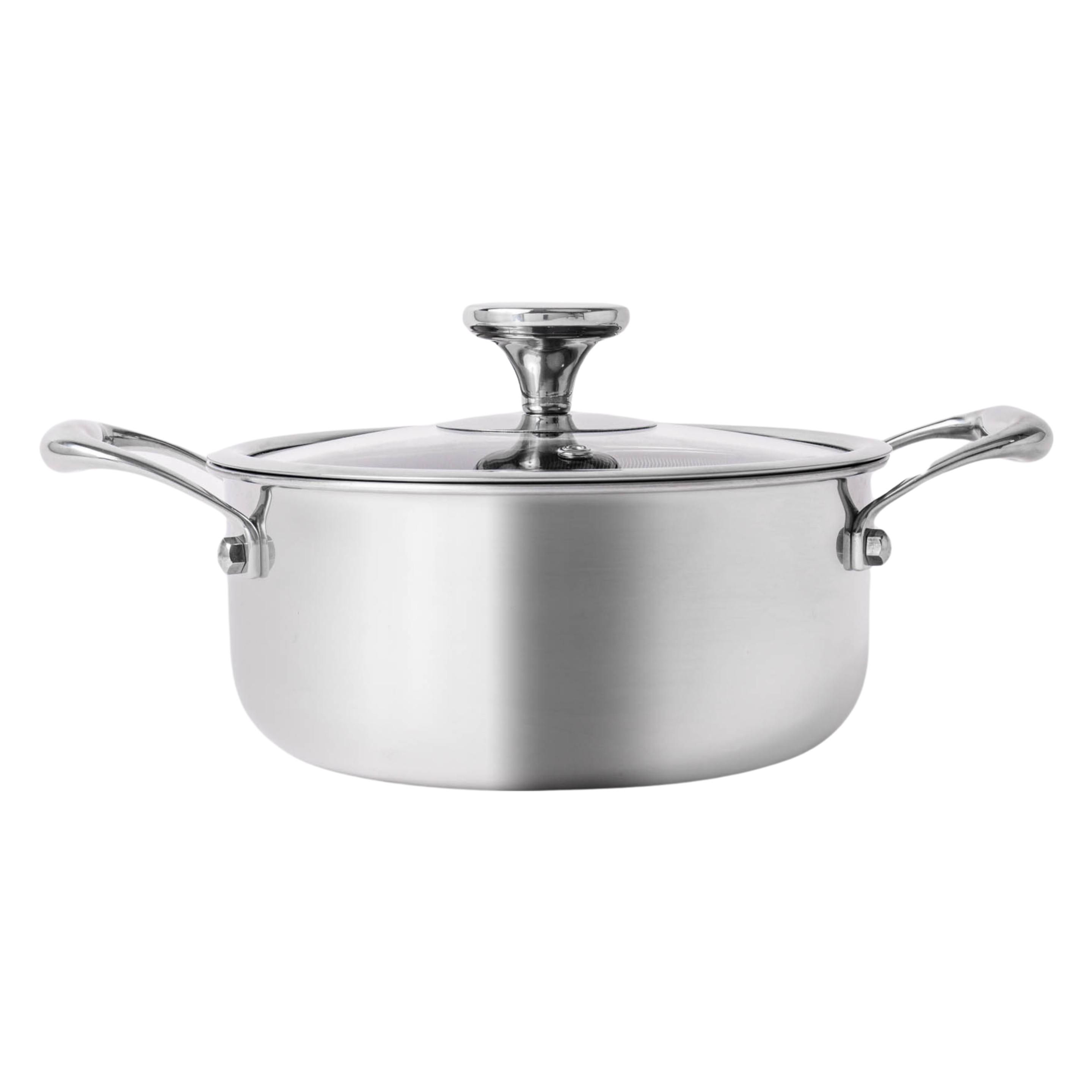 Stock Sobczyk - Hybrid Pot with lid Ø24cm (Bratpfanne, Aluminium, Edelstahl) (1235494)
