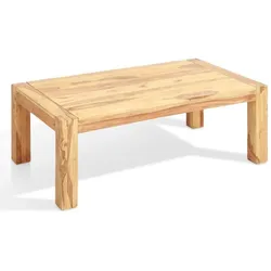 WOLFMÖBEL Couchtisch Yoga Holz Braun Sheesham