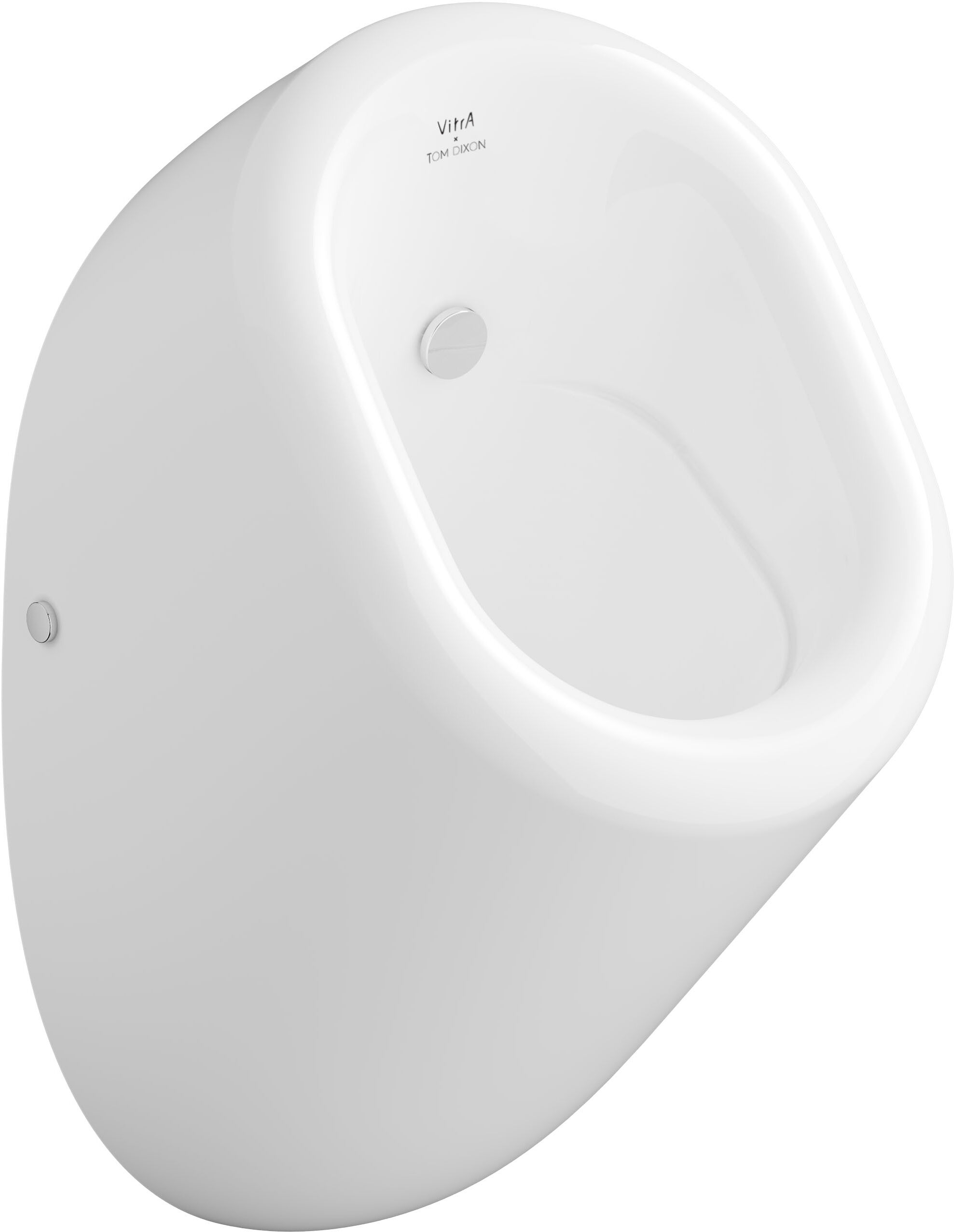 Vitra Liquid Urinal 7324B003-5331 38,5x37x64,5cm, sans raccord d'aspiration, blanc brillant, pour raccordement secteur 230V