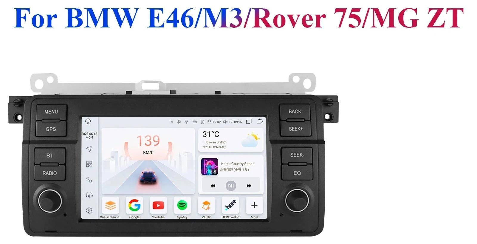 Selius S1 Android Automultimedia Autoradio met CarPlay Scherm