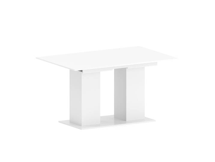 Esstisch ausziehbar ALBIN 140/180 x 90 cm weiss