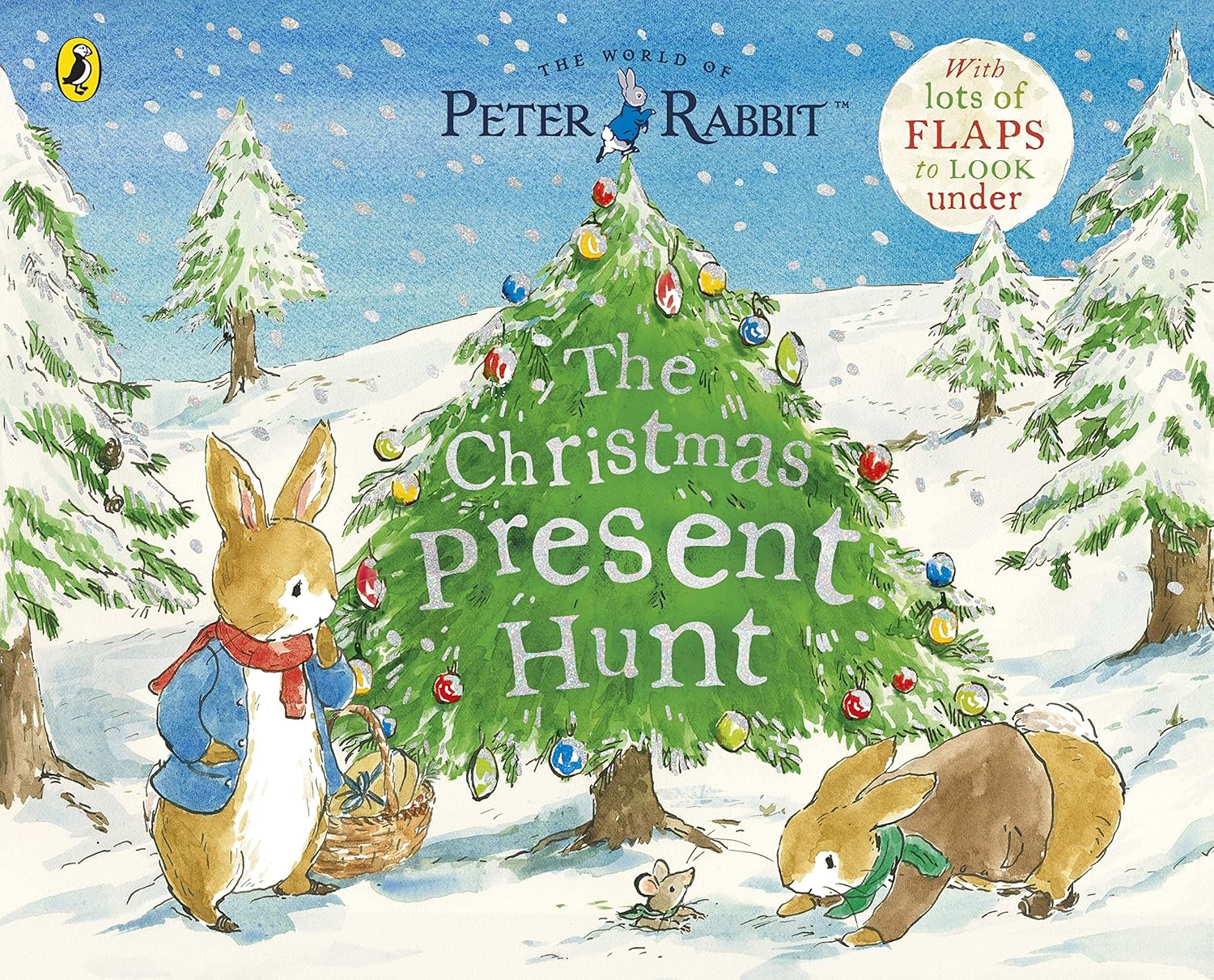Warne Beatrix Potter Peter Rabbit Christmas 3 Book Collection Set - Lift-the-Flap & Board Book - Ages 0-5 - Festive Kids Gift