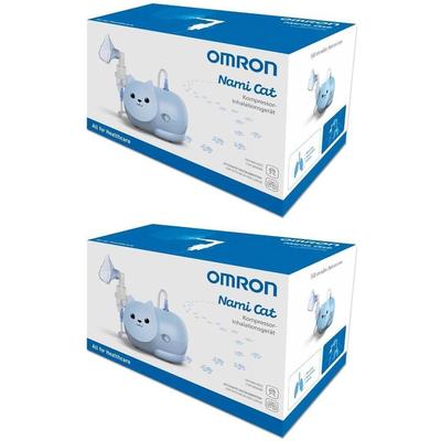 Omron Nami Cat Kompressor-Inhalationsgerät 2x 2x1 St