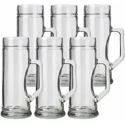 Stölzle Oberglas PREMIUM Bierkrug glatt 0,5 l 6er Set