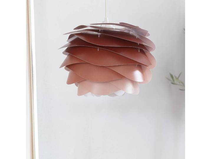 UMAGE Designer Hängelampe Carmina Mini, dimmbar, braun / rost, für Wohn- / Esszimmer, Kunststoff, Design, Pendelleuchte