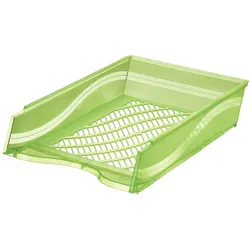 bene Briefablage DIN C4 grün-transparent