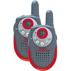 Stabo Freecomm 150 Funkhandy (5 km), Walkie Talkie, Rot, Schwarz