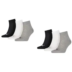 Puma Quarter Socken 6-Pack multi - 43-46 - 43-46