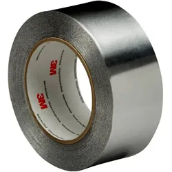 3M, Klebeband, Aluminiumklebeband 425, silber, 38 mm x 55m, Dicke 0.12mm (38 mm)
