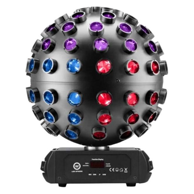 LIGHT4ME LED SPHERE 5x18W RGBWA-UV Lichteffekt (18 W, LED) (5908249820906)