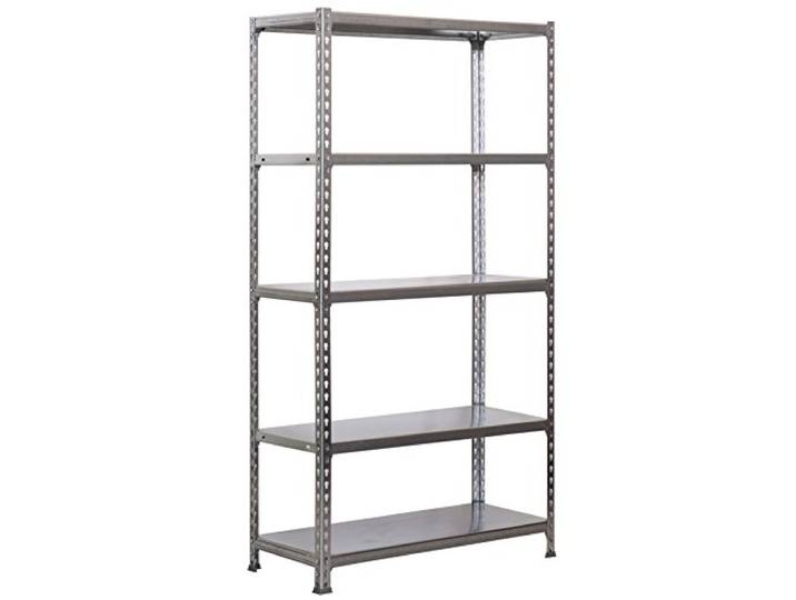 PROREGAL Schwerlastregal Metal Shark HxBxT 180x90x40cm Fachlast 180kg Verzinkt Regal Standregal Aufbewahrungsregal