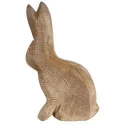Holz Hase Pappel Natur h 35 cm  b 20 cm