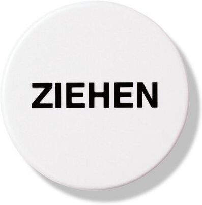 Hewi 801 Symbol Ziehen 711Z98 signalweiß, selbstklebend