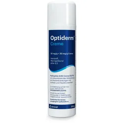 Optiderm Creme im Spender bei Juckreiz und trockener Haut 200 g Creme