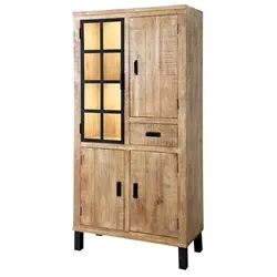 Landscape Vitrinenschrank KALI - B/H/T ca. 88.00x180.00x40.00