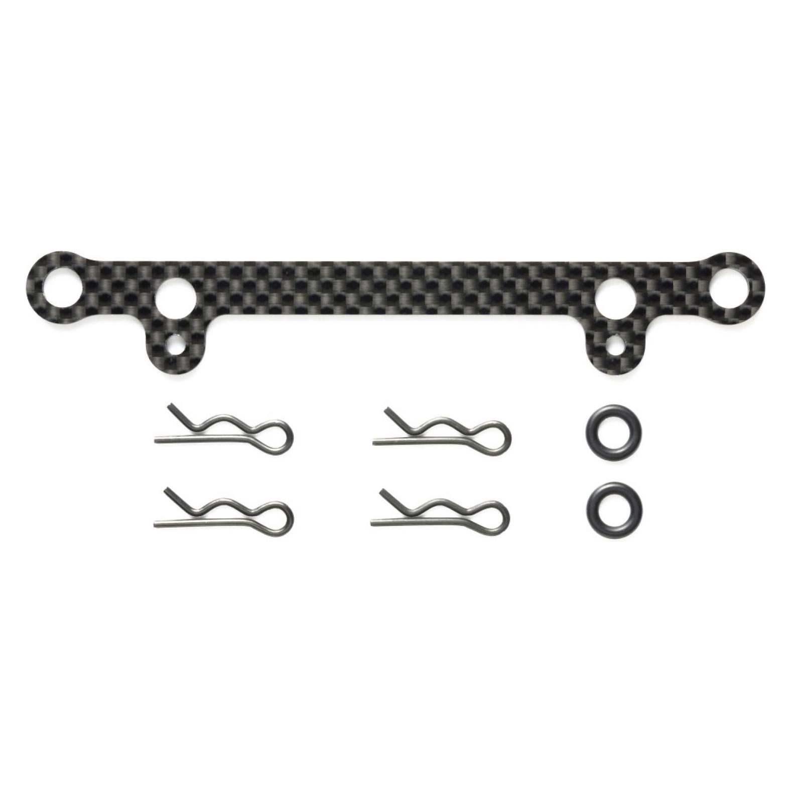 Tamiya Touring Car Carbon Body Mount Crossmember (Rear) (TAM 54783)