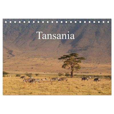 Tansania (Tischkalender 2027 DIN A5 quer), CALVENDO Monatskalender