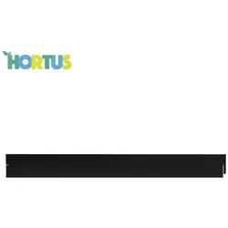 NSH Nordic, Gartenhandwerkzeug, HORTUS Metall Bettenteiler verzinkt schwarz pulverbeschichtet (210-531)