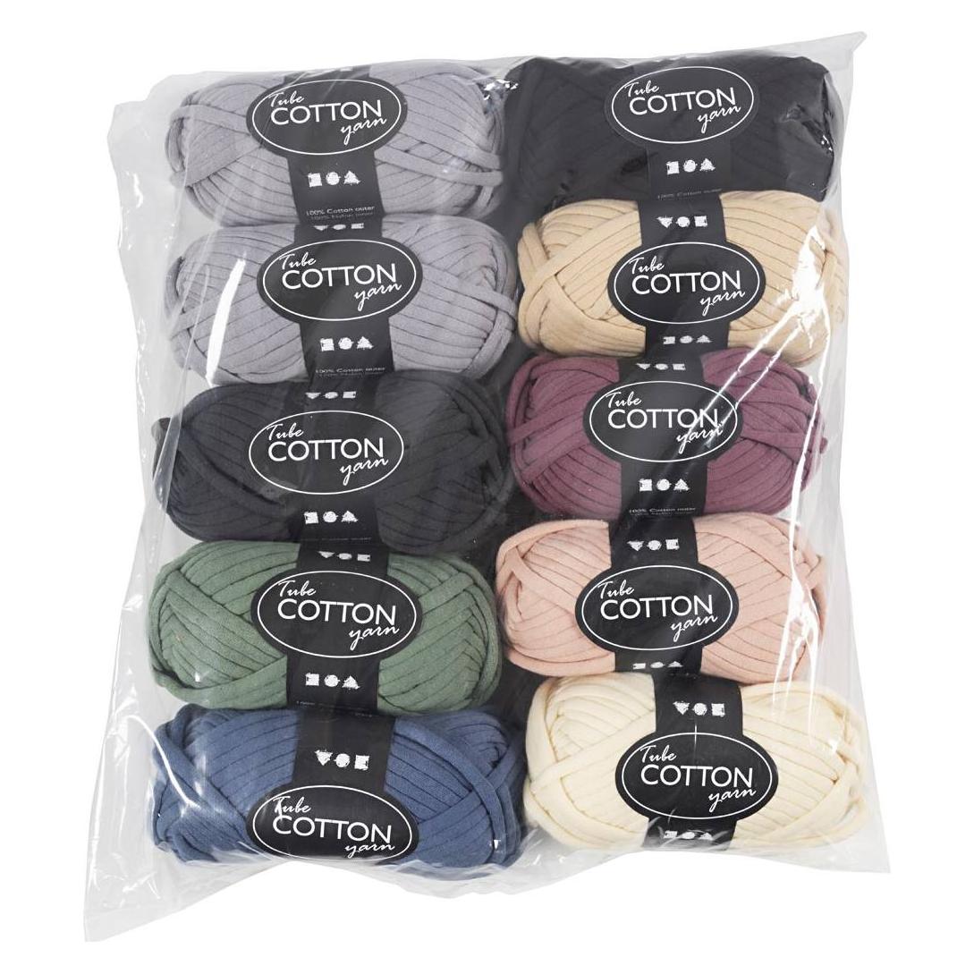 Creativ Company Cotton Tube Yarn (45 m) (5712854291583)