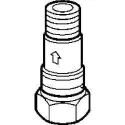 Hansa RV-Anschluss G3/8 x M14 x 1 59913254 G3/8