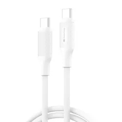 Neues Encore Energy 2x USB-C PD-Ladekabel für das Laden und den Datentransfer 50cm weiß 60W MD-60CC05W