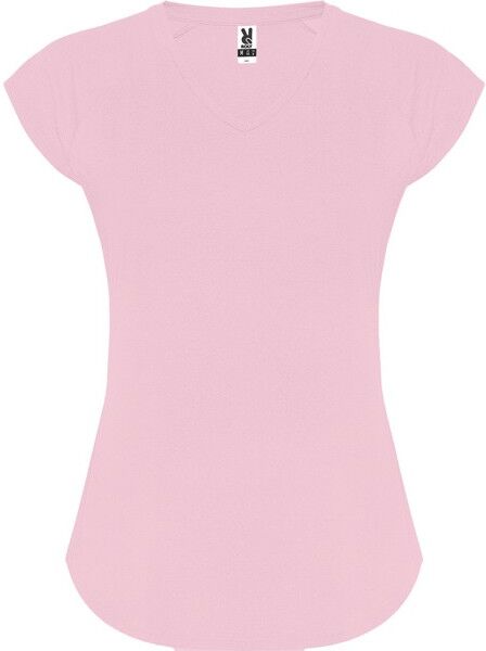 T-shirt technique publicitaire élastique et respirant Avus Rose clair L