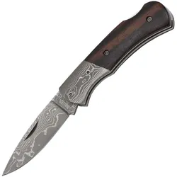 Haller, Mehrzweckmesser, Damast-Taschenmesser Ebenholz (5 cm)